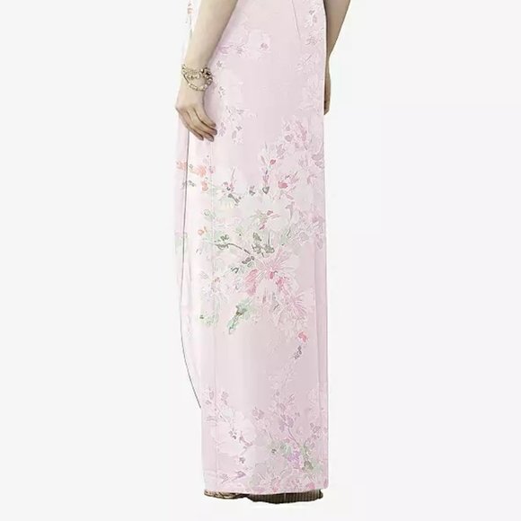 Thread TH030..Sleeveless Draped Faux Wrap Maxi Dress..Watercolor Print..Size 00 - Picture 4 of 6